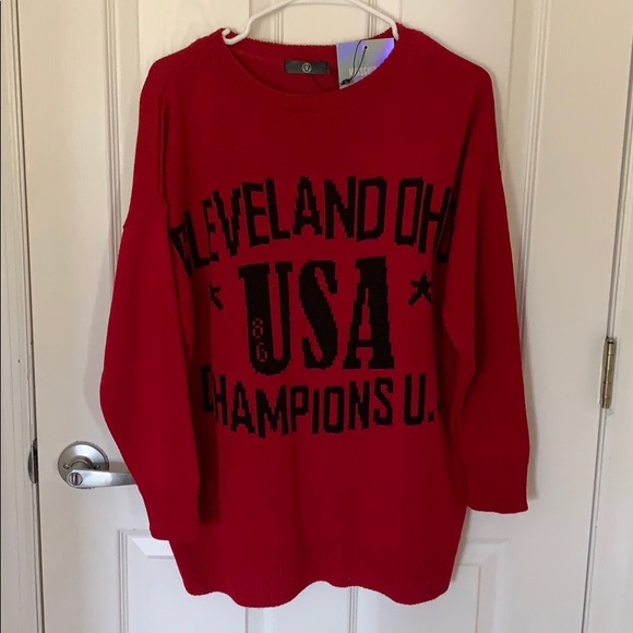 Cleveland OH sweater NWT - Picture 1 of 4
